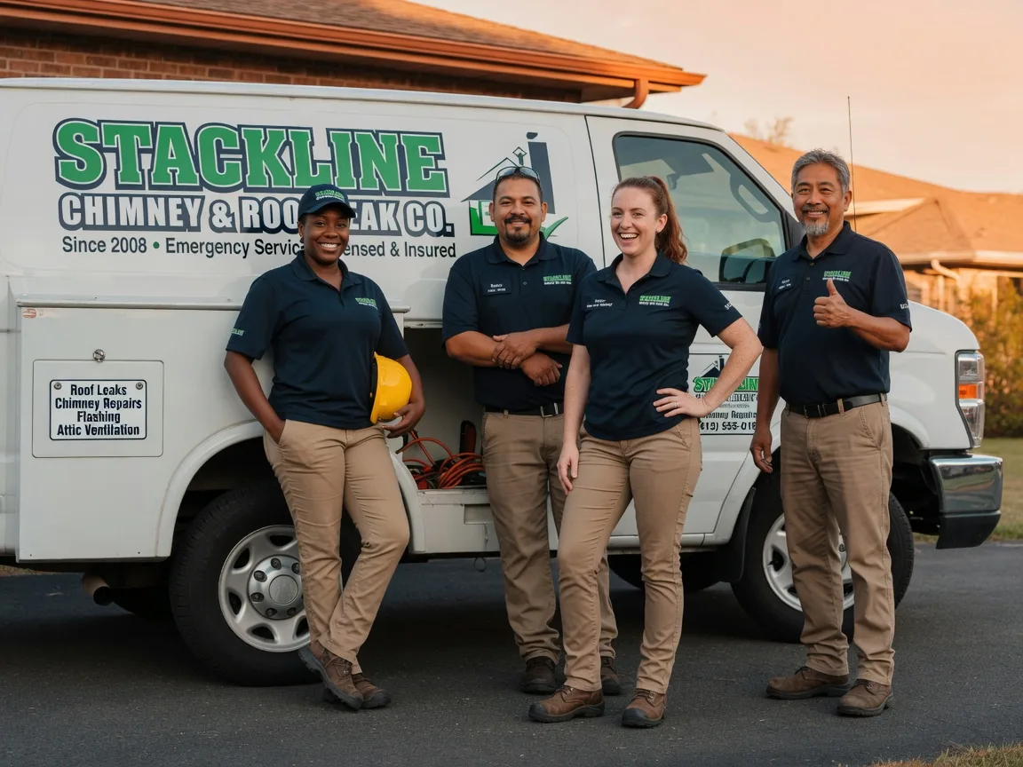 Chimney flashing repair company in Capay, CA